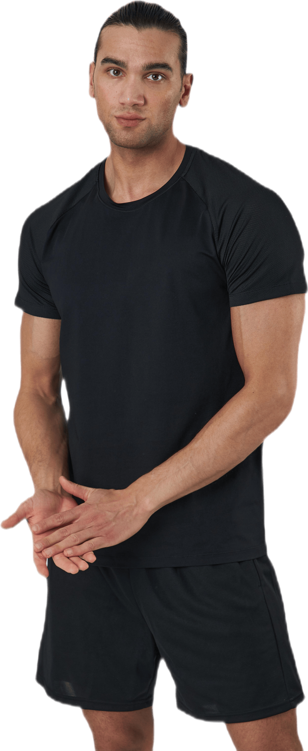 Structured Tee Black