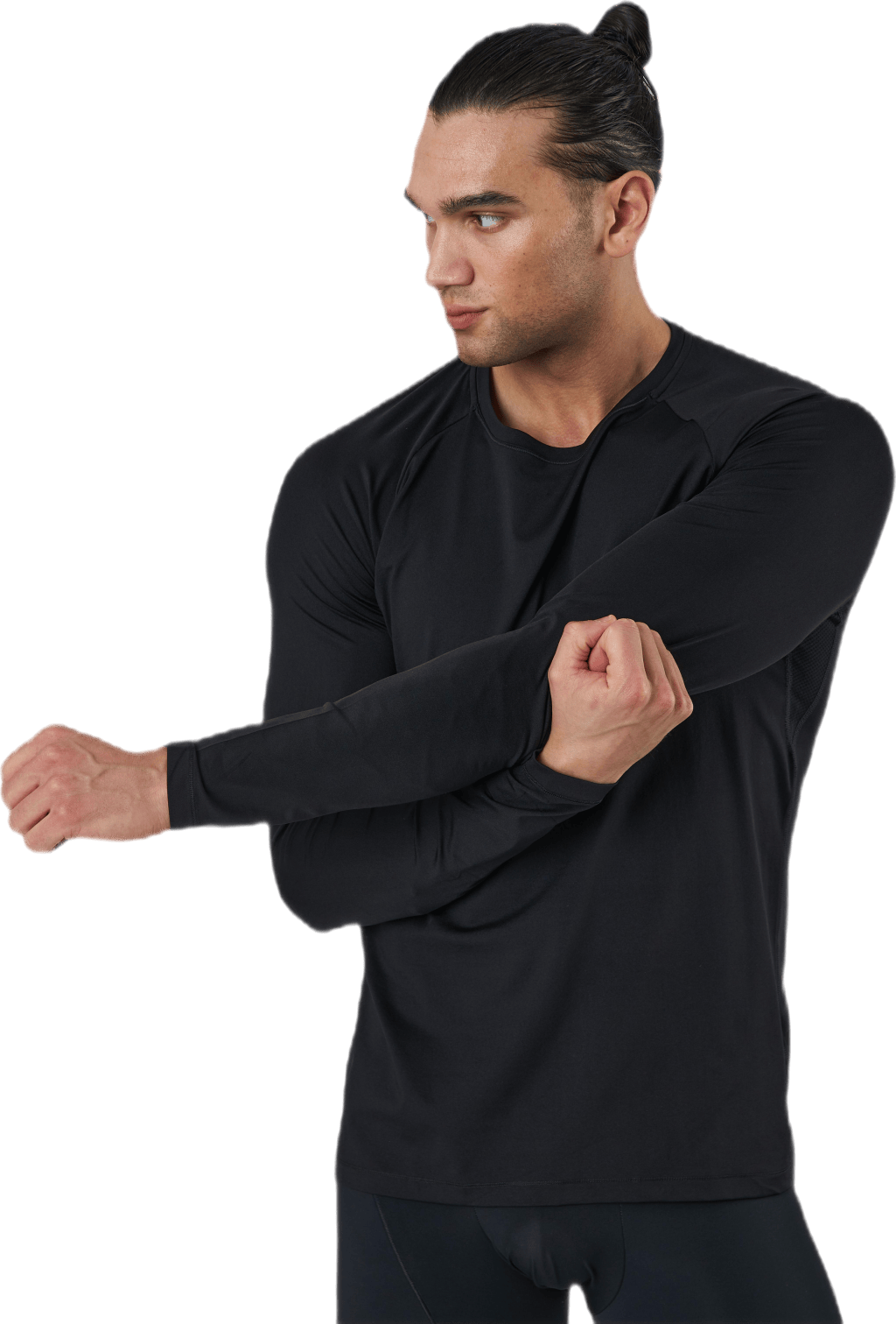 Structured Longsleeve Black - Bild 2