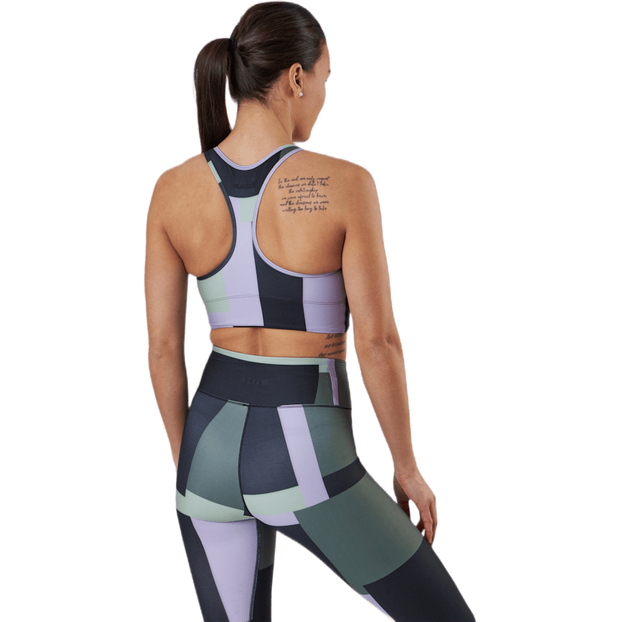 Printed Sport Top Green - Bild 3