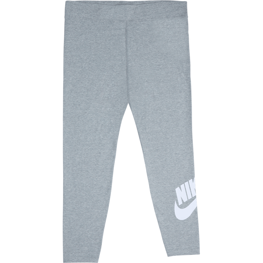 Sportswear Essential Women's High-Waisted Leggings (Plus Size) DK GREY HEATHER/WHITE