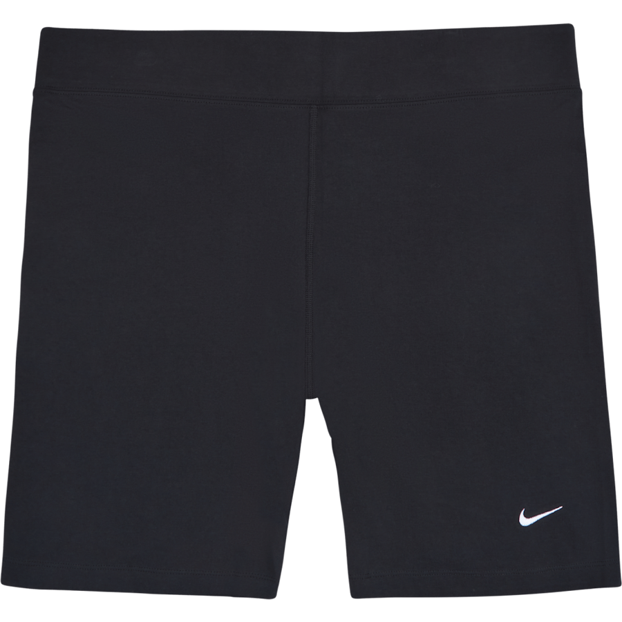 Sportswear Essential Women’s Mid-Rise Bike Shorts (Plus Size) BLACK/WHITE