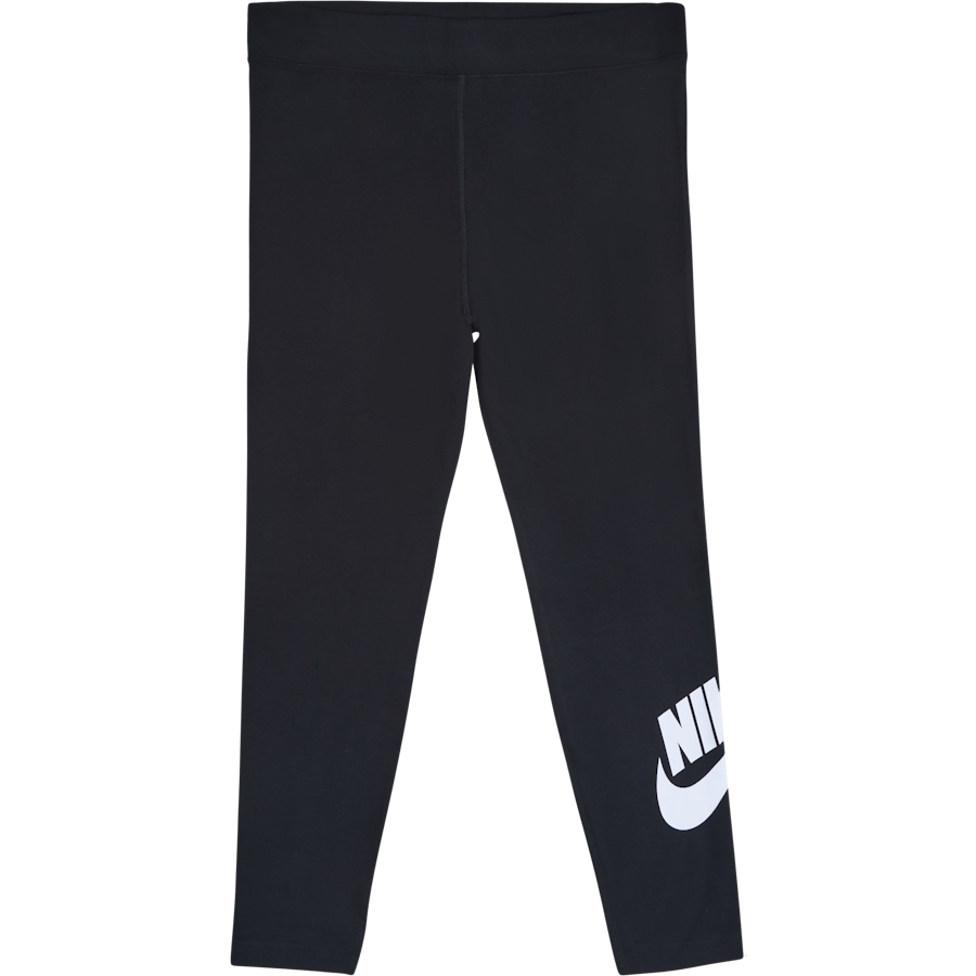 Sportswear Essential Women’s High-Waisted Leggings (Plus Size) BLACK/WHITE