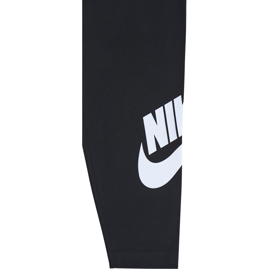 Sportswear Essential Women's High-Waisted Leggings (Plus Size) BLACK/WHITE - Bild 3