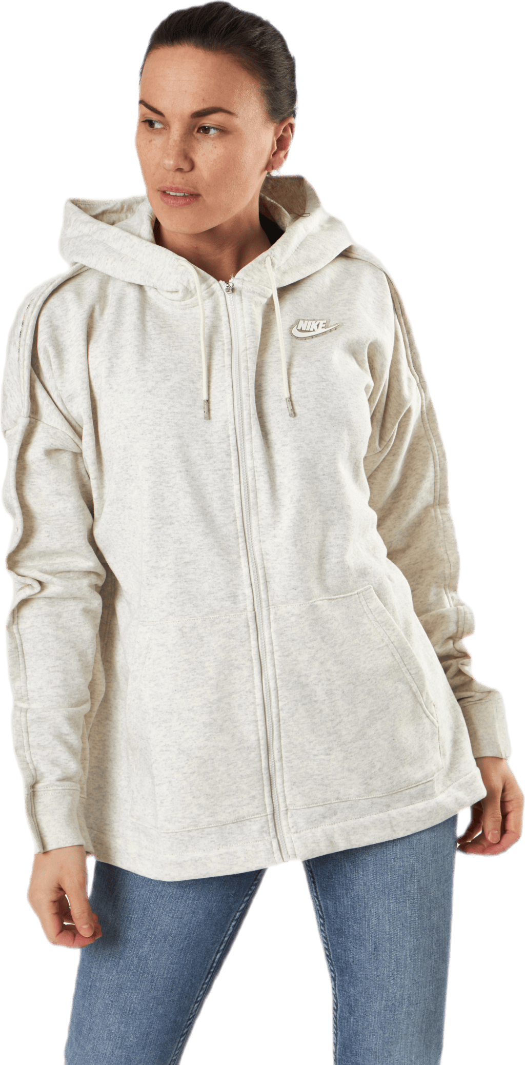 Nsw Fz Hoodie Earth Day Ft Grey