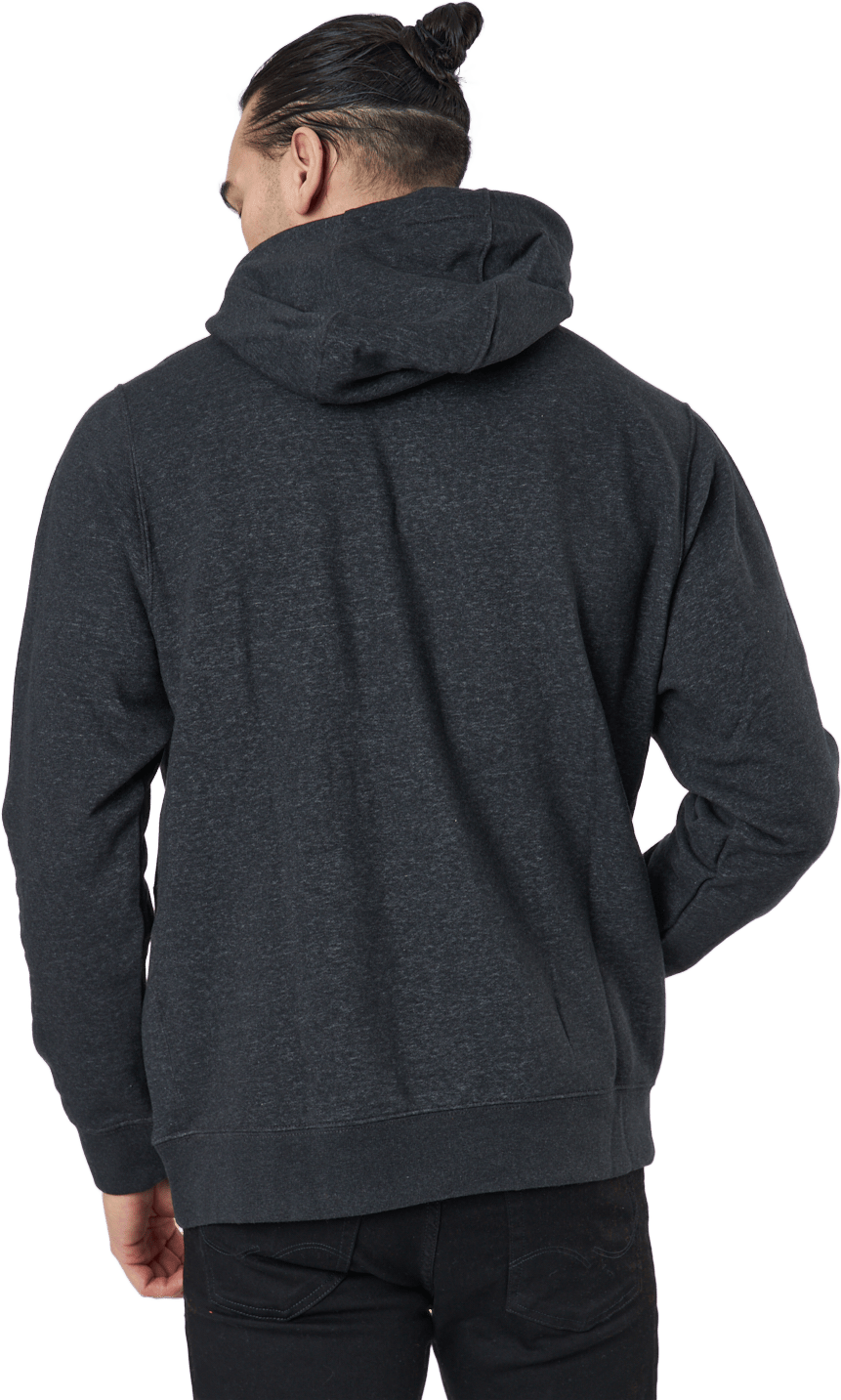 Nsw Po Sb Hoodie Black/DK Smoke Grey - Bild 3