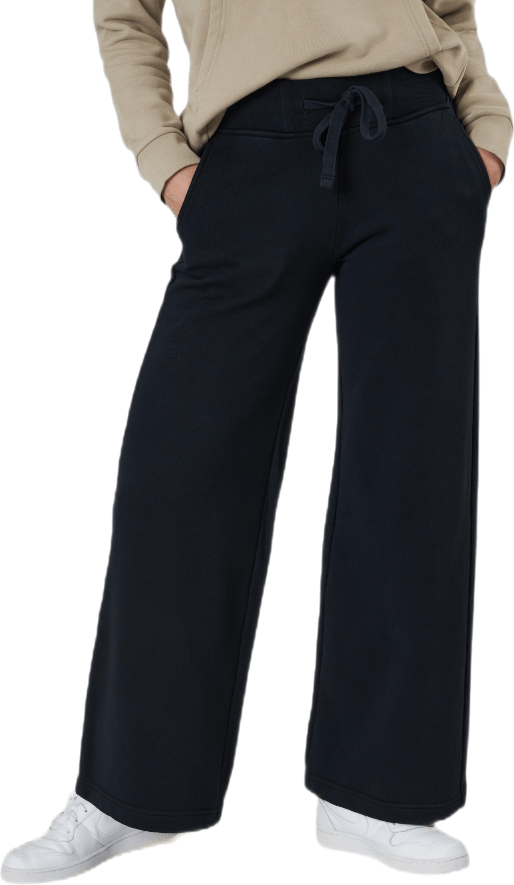 Original Light Wide Pant Black, Female, Abbigliamento, Pantaloni, Nero, M