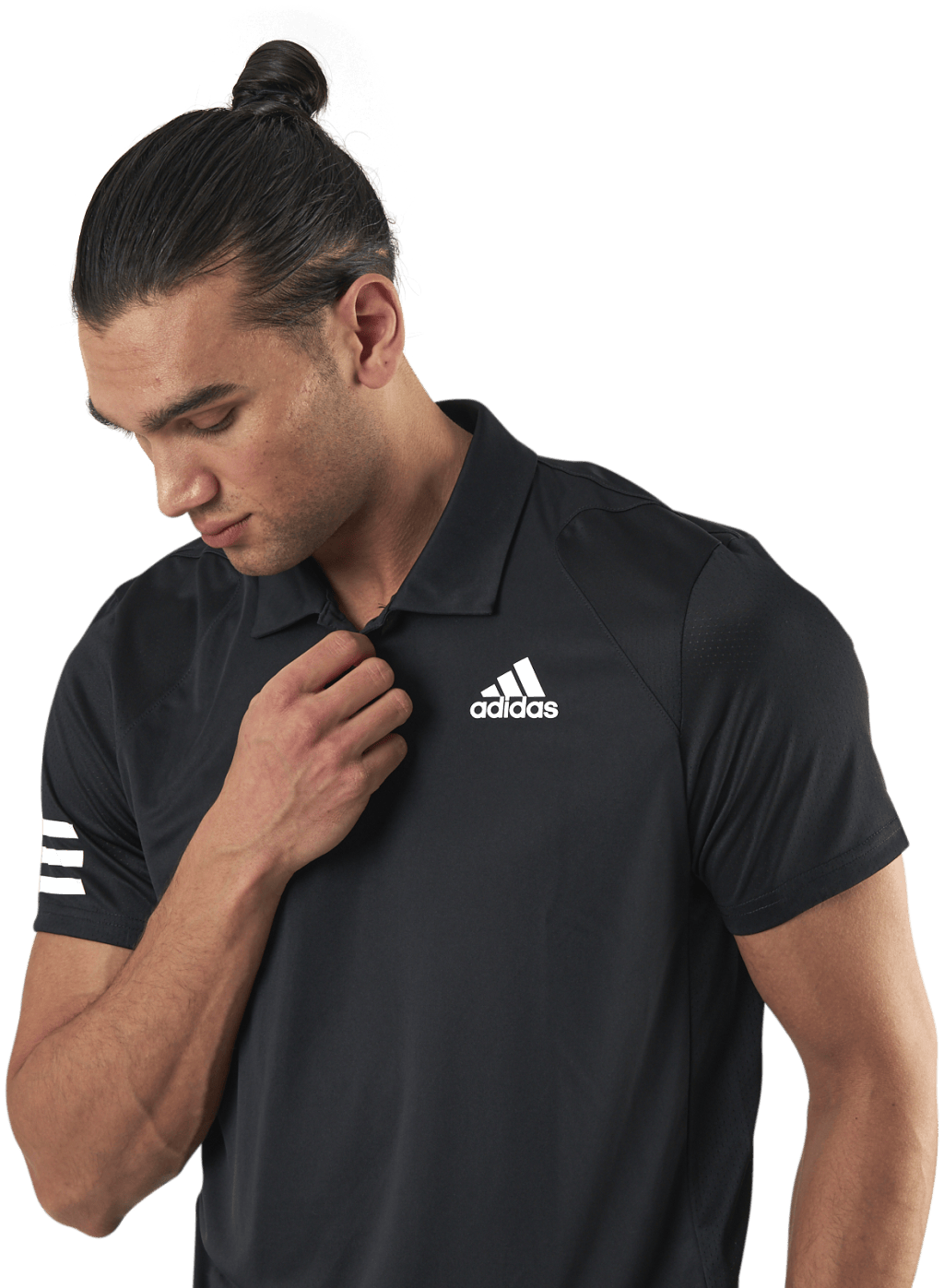 Club 3-Stripe Polo Black - Bild 2