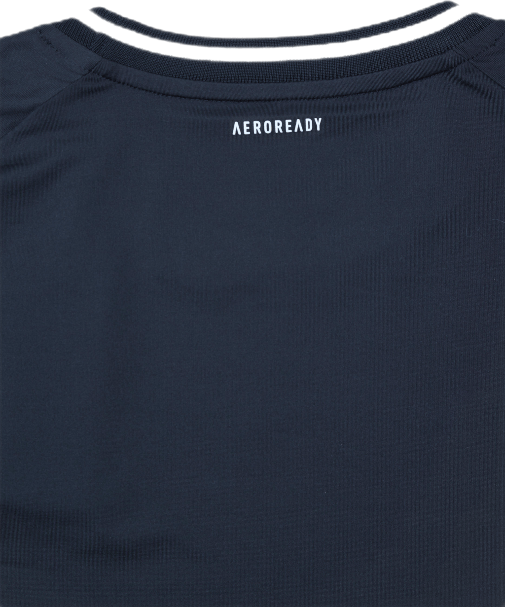 Match Tee Aeroready White/Black - Bild 9