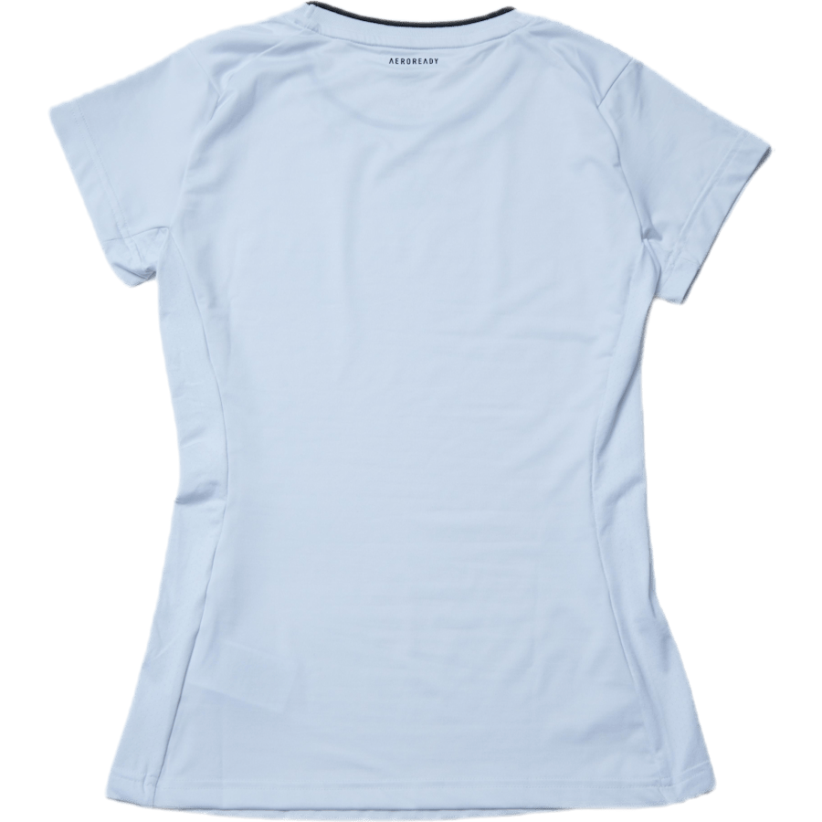 Match Tee Aeroready White/Black - Bild 3