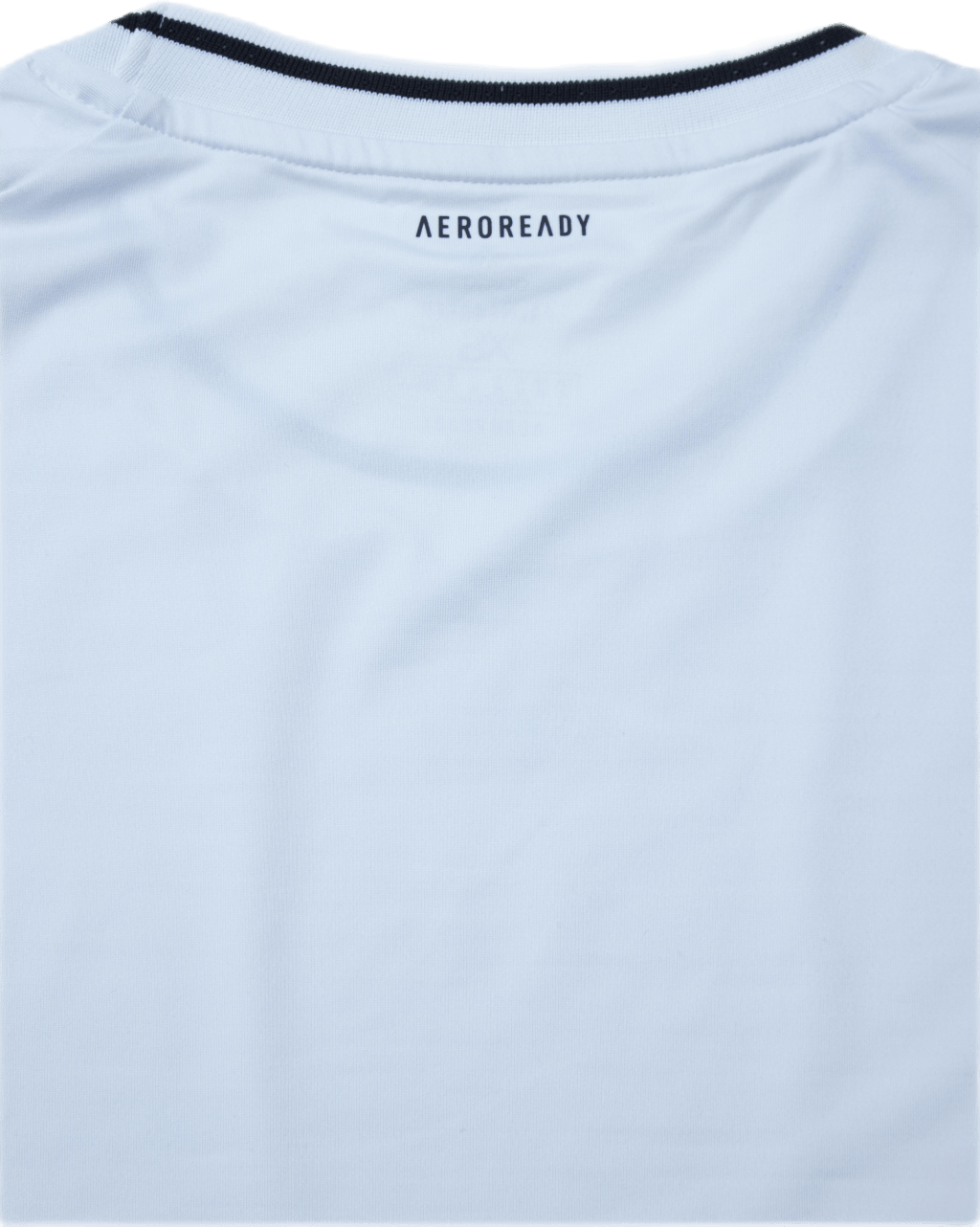 Match Tee Aeroready White/Black - Bild 4