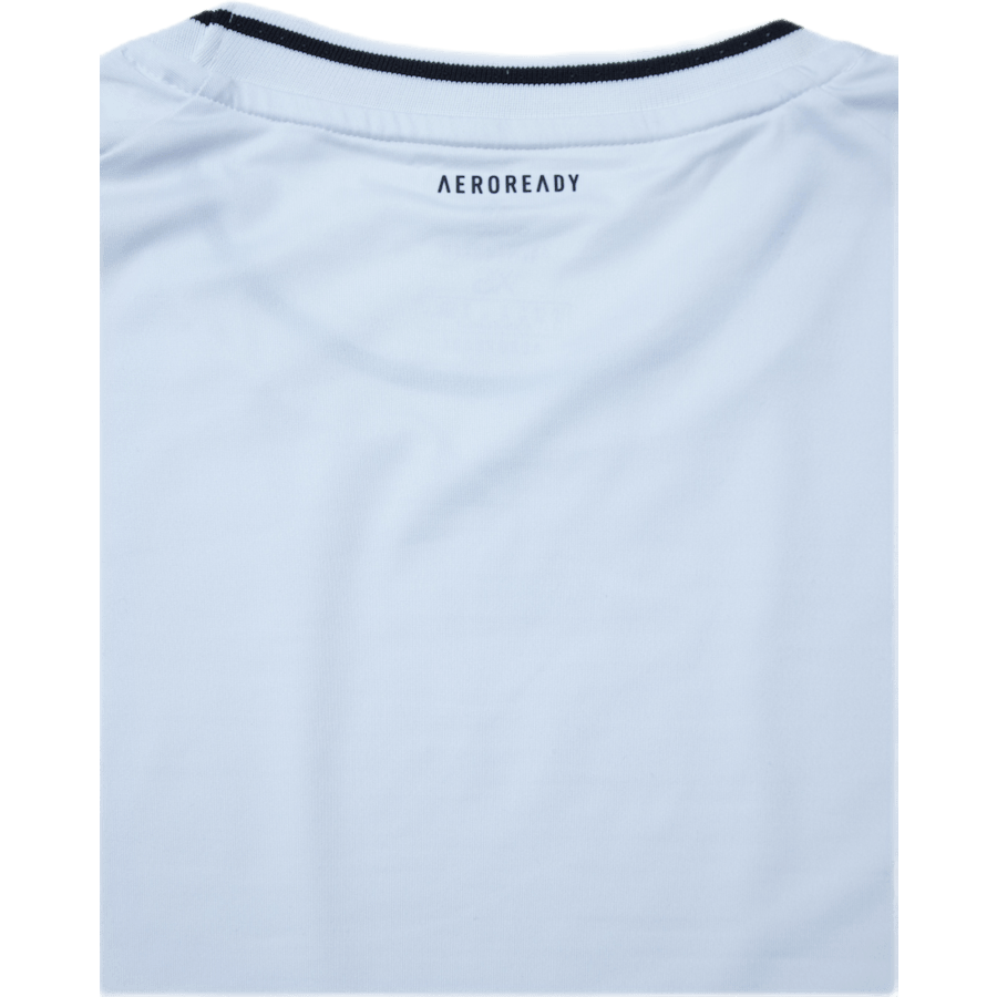 Match Tee Aeroready White/Black - Bild 4