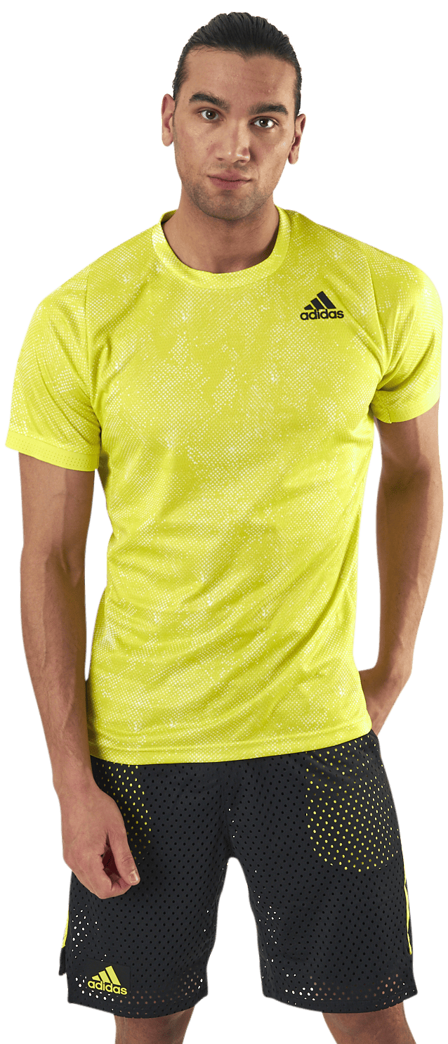 Freelift T-Shirt Primeblue Heat Yellow