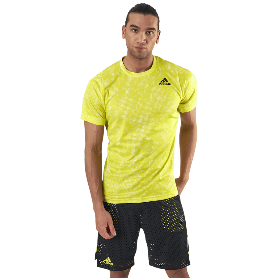 Freelift T-Shirt Primeblue Heat Yellow