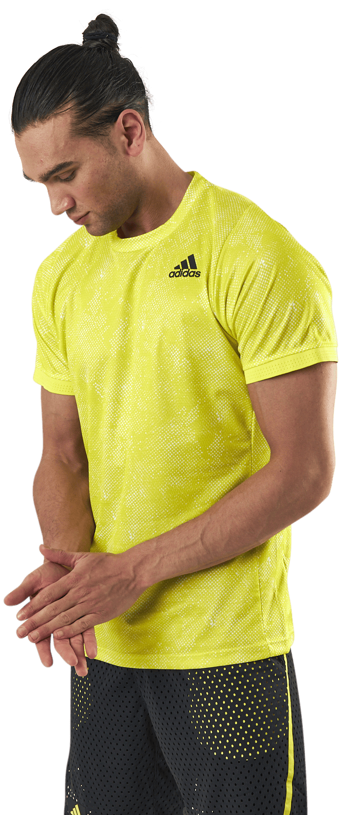 Freelift T-Shirt Primeblue Heat Yellow - Bild 2