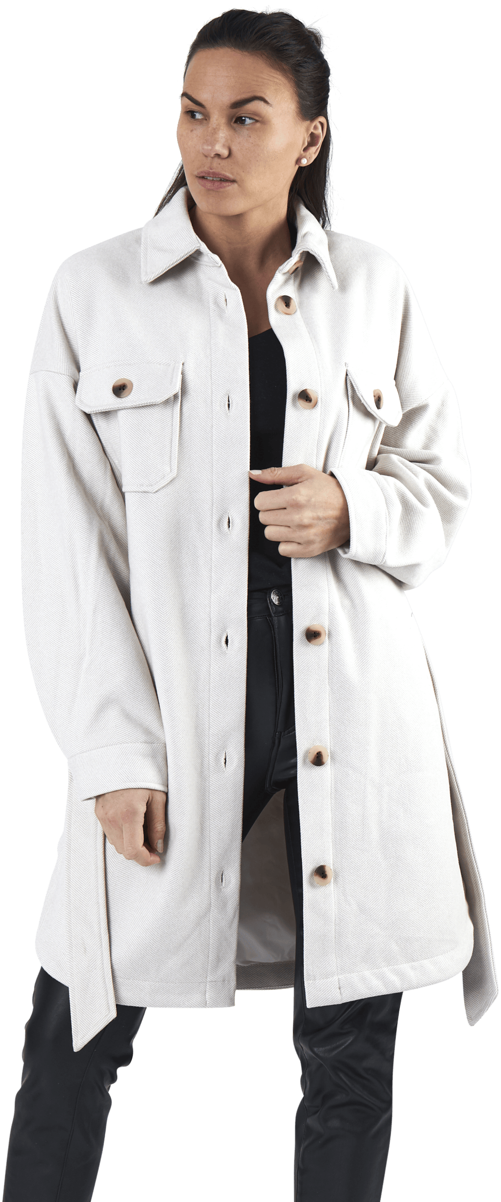 Riema Overshirt Jacket Grey - Bild 5