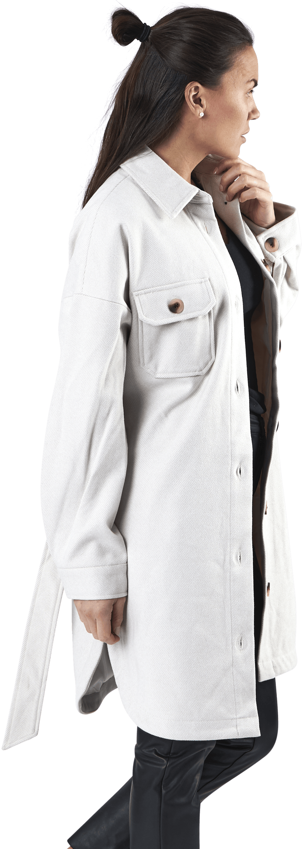 Riema Overshirt Jacket Grey - Bild 2