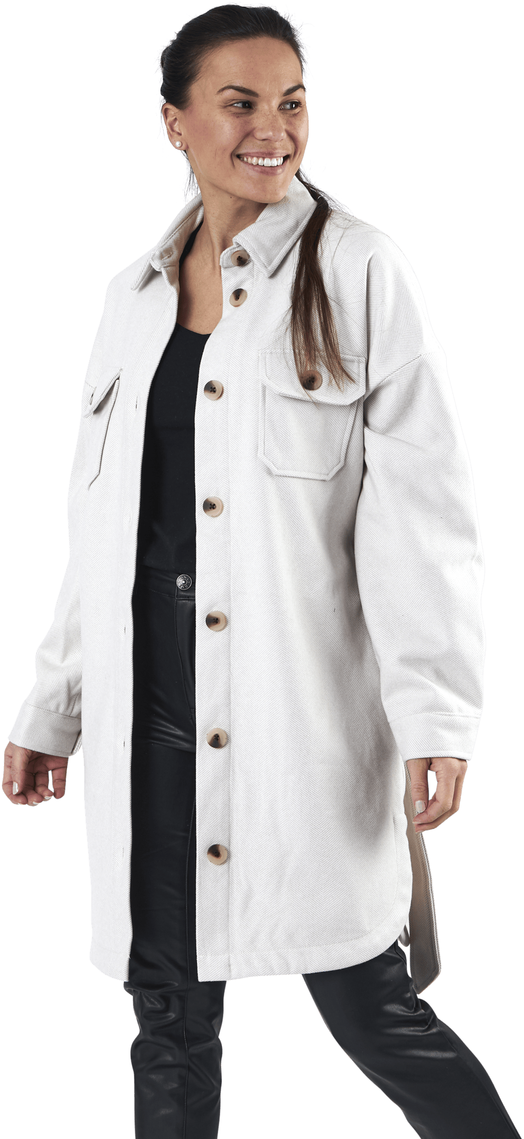 Riema Overshirt Jacket Grey - Bild 6