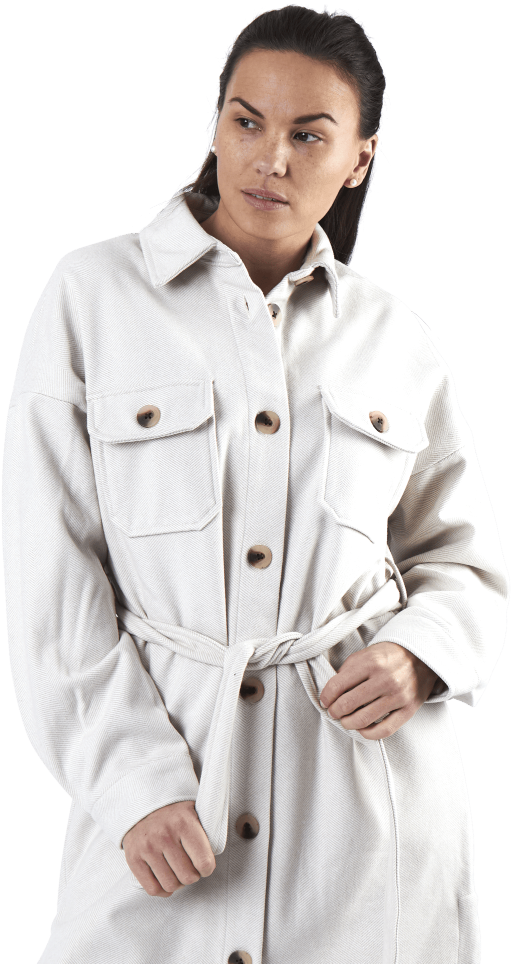 Riema Overshirt Jacket Grey - Bild 3