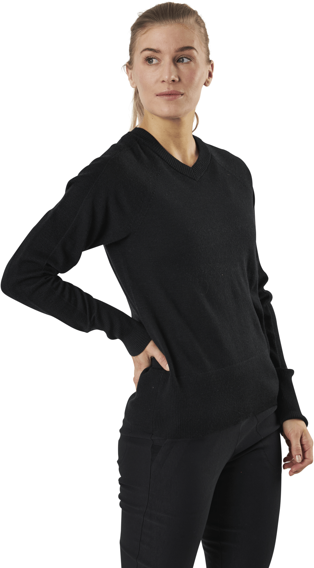 Ace L/S Sweater Black/Grey - Bild 2