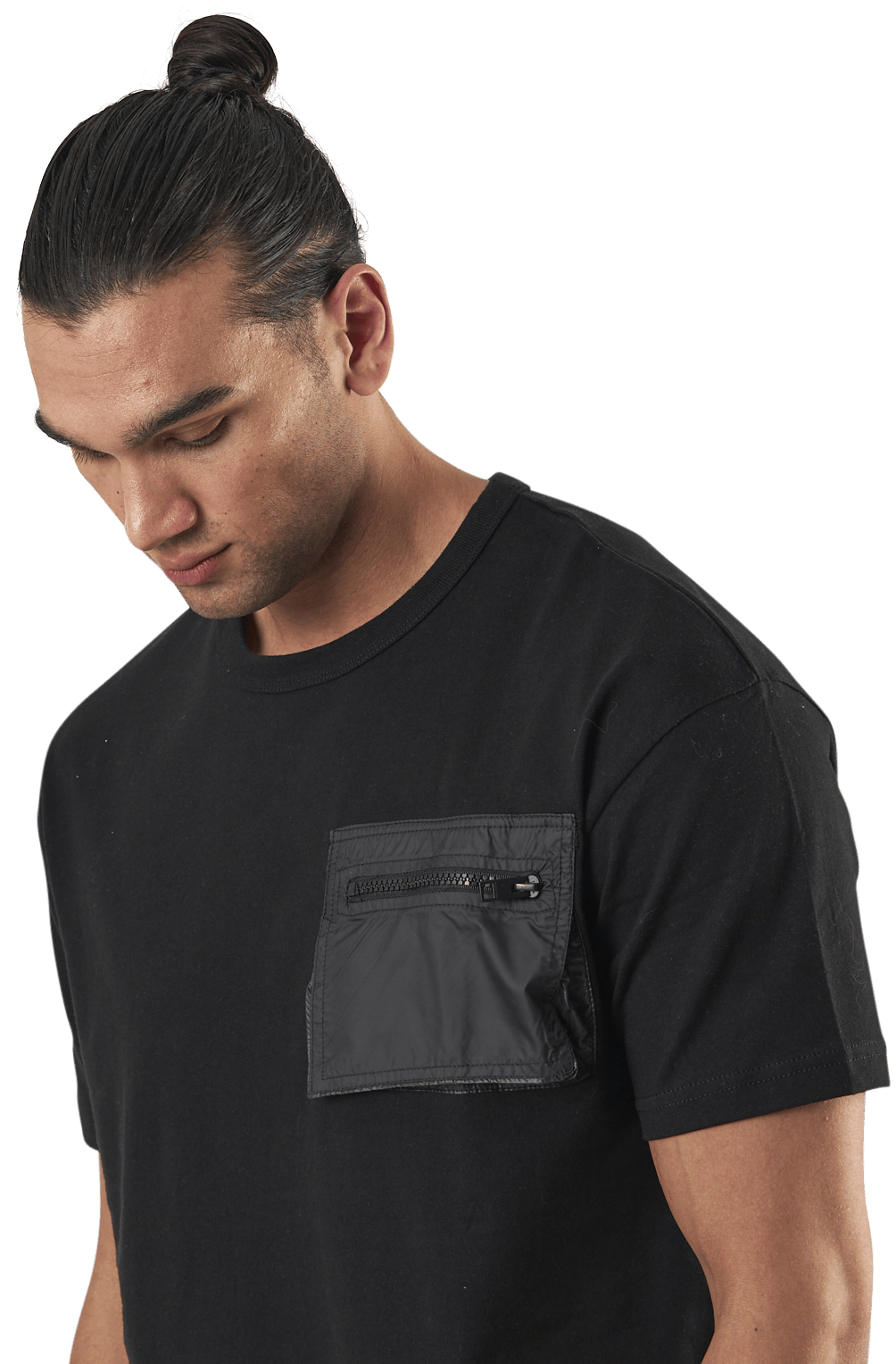 Bright Tee Ss Crew Neck Black