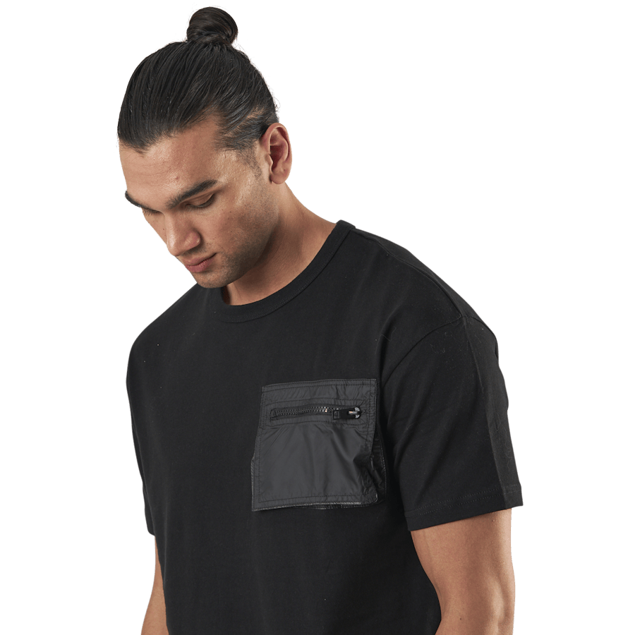 Bright Tee Ss Crew Neck Black