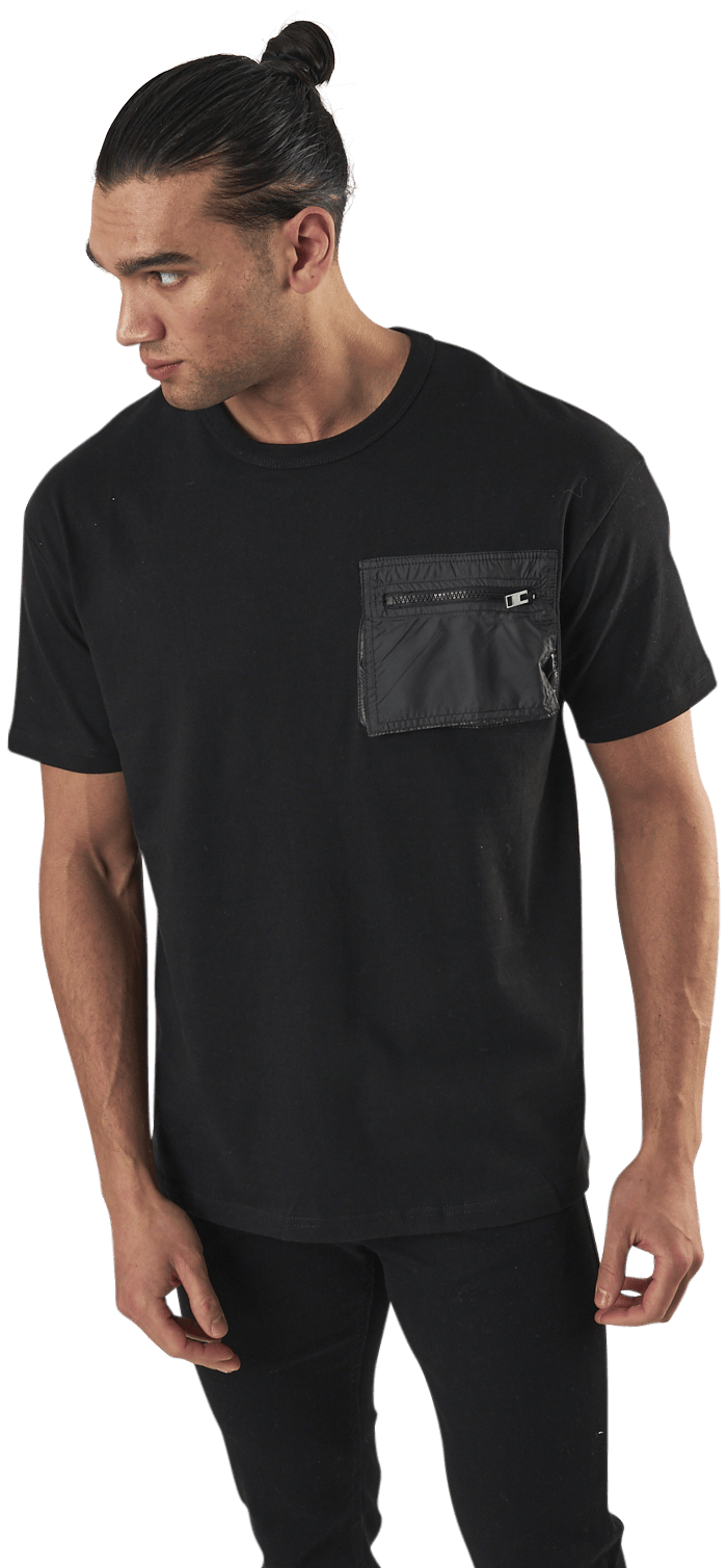 Bright Tee Ss Crew Neck Black - Bild 4