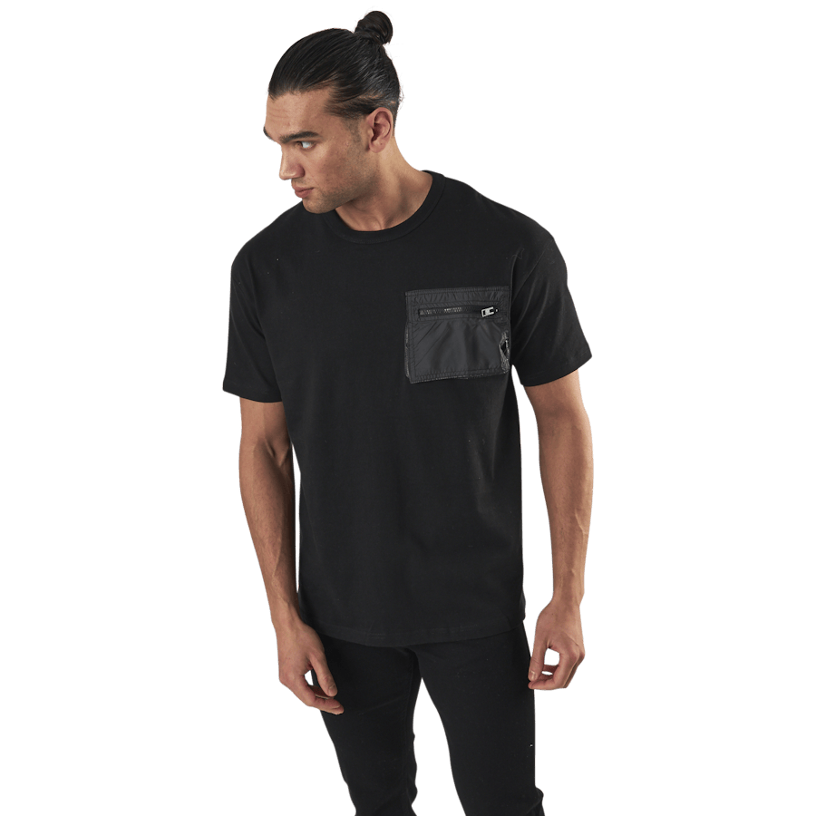 Bright Tee Ss Crew Neck Black - Bild 4