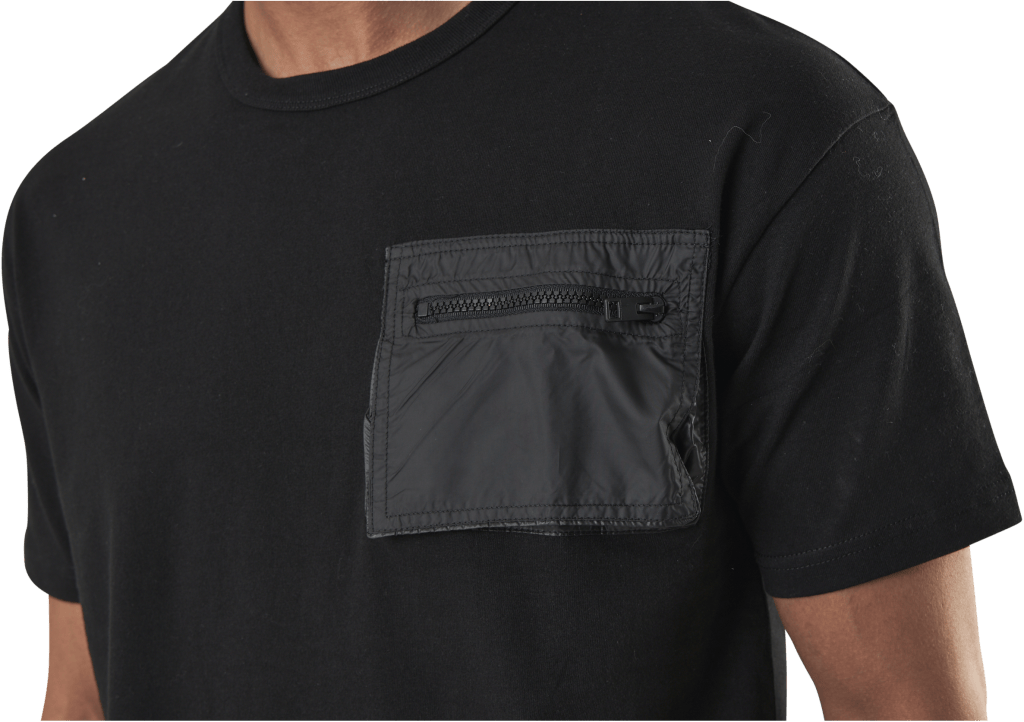 Bright Tee Ss Crew Neck Black - Bild 5