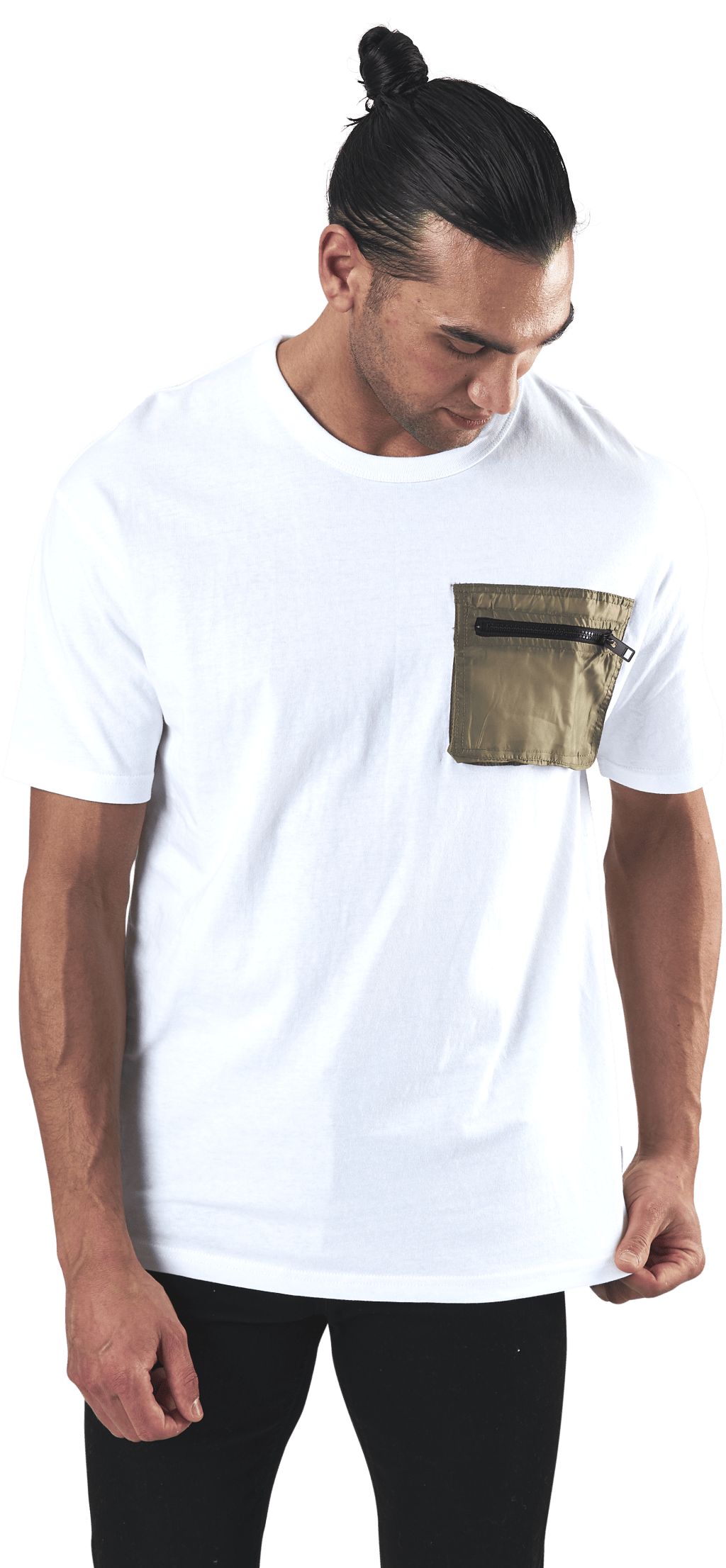 Bright Tee Ss Crew Neck White - Bild 2