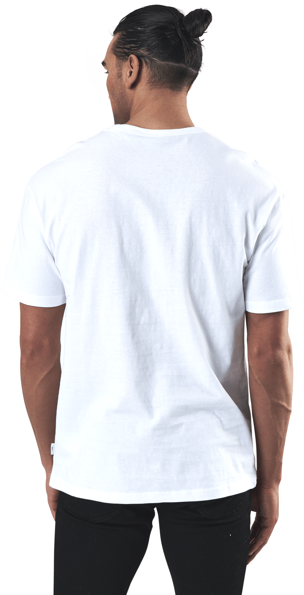 Bright Tee Ss Crew Neck White - Bild 3