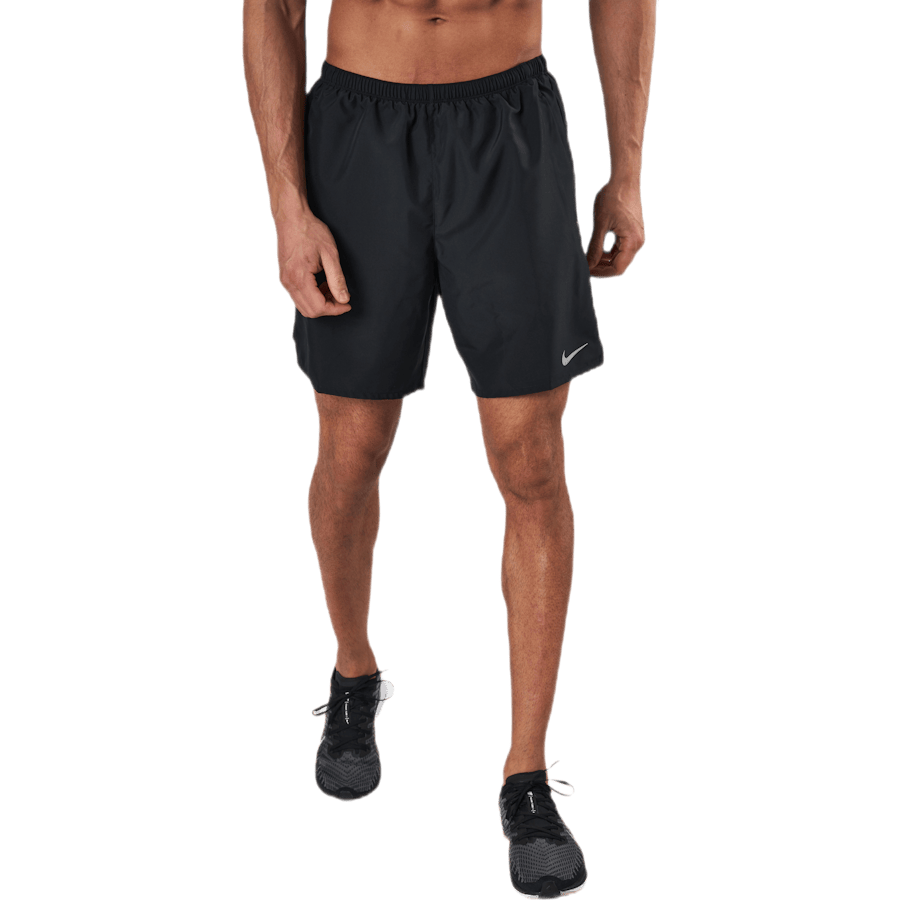 Challenger Short 7″ 2-In-1 Black/Silver