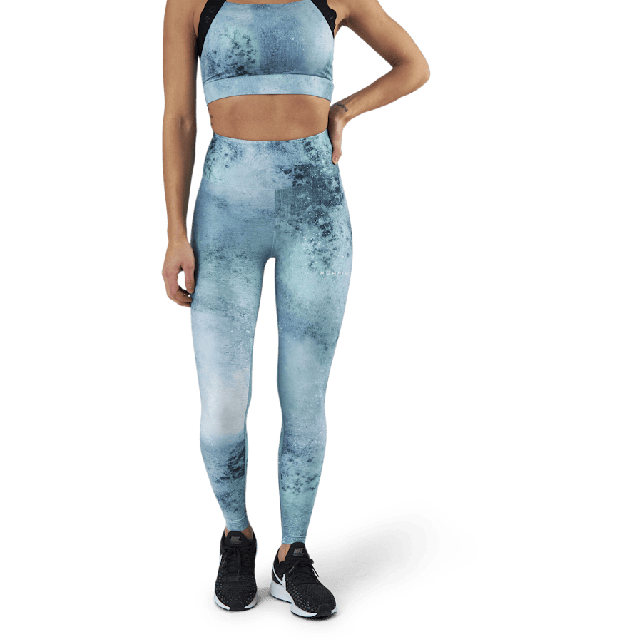 Flattering Keira Printed Tights Green - Bild 2