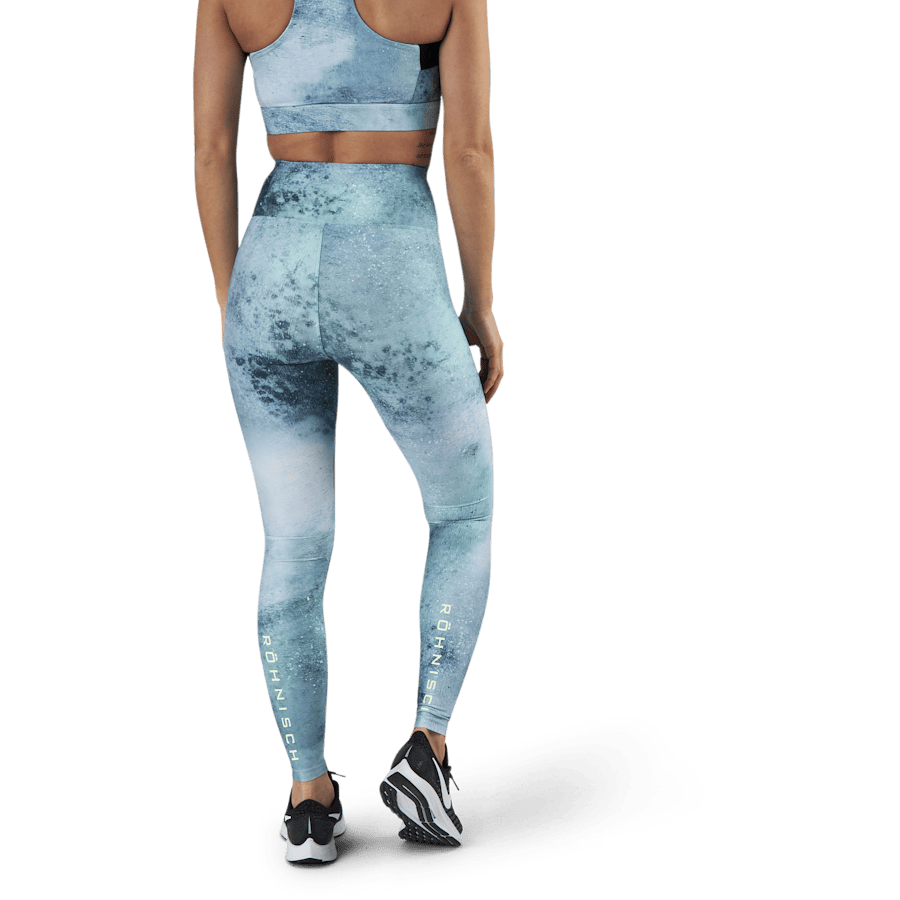 Flattering Keira Printed Tights Green - Bild 4