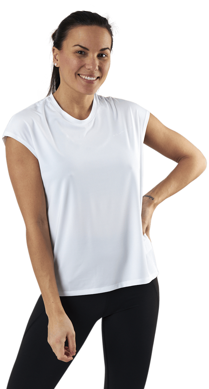 Unity Tee White, Female, Kleding, T-shirt, Training, Wit, M