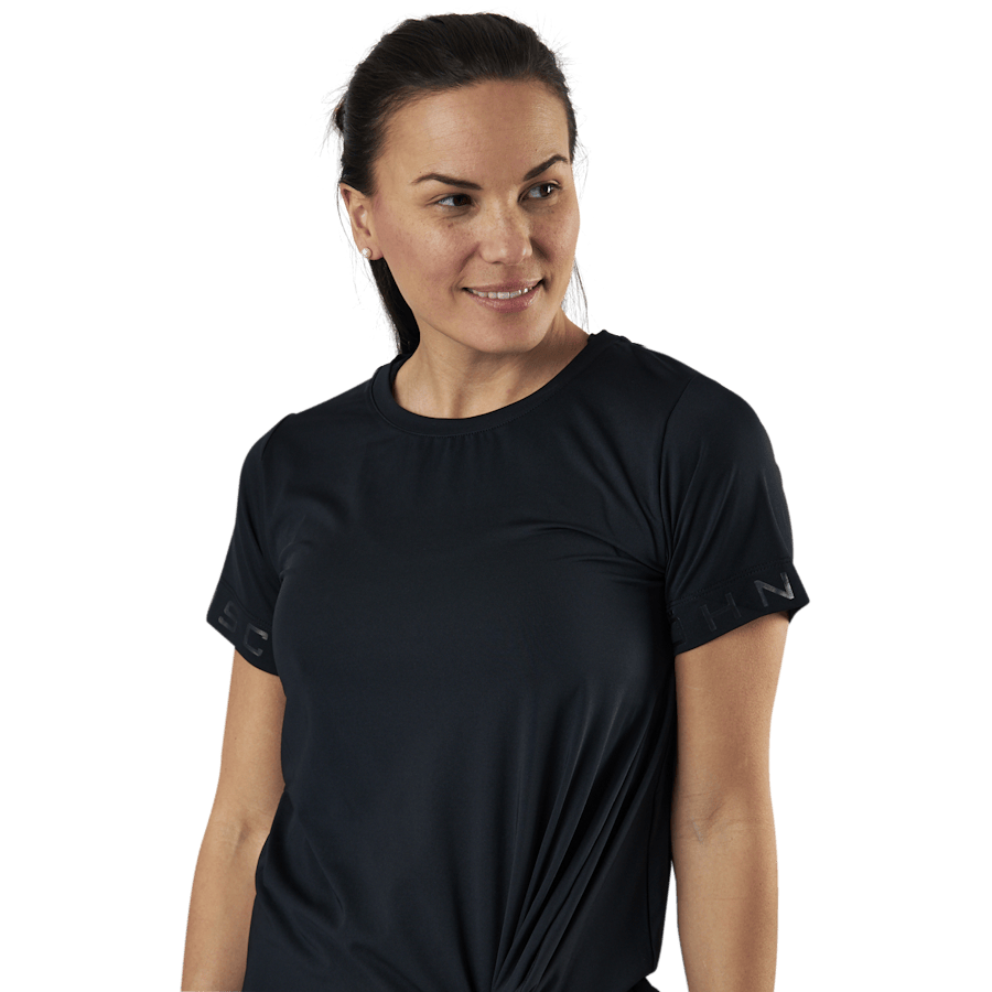 Jolie Knot Tee Black