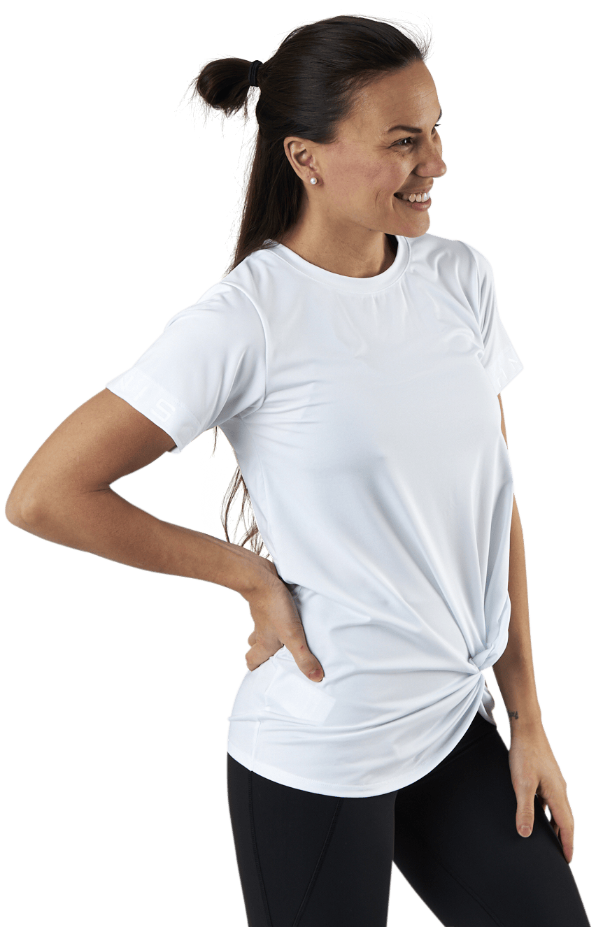 Jolie Knot Tee White