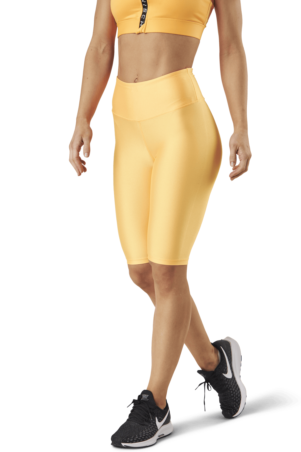 Shiny Bike Tights Orange