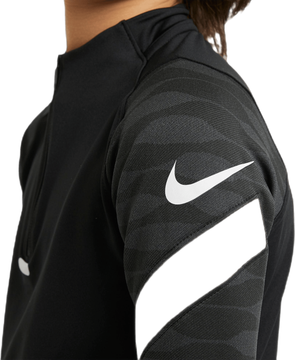 Junior Dri-FIT Strike 21 Drill Top Black - Bild 4