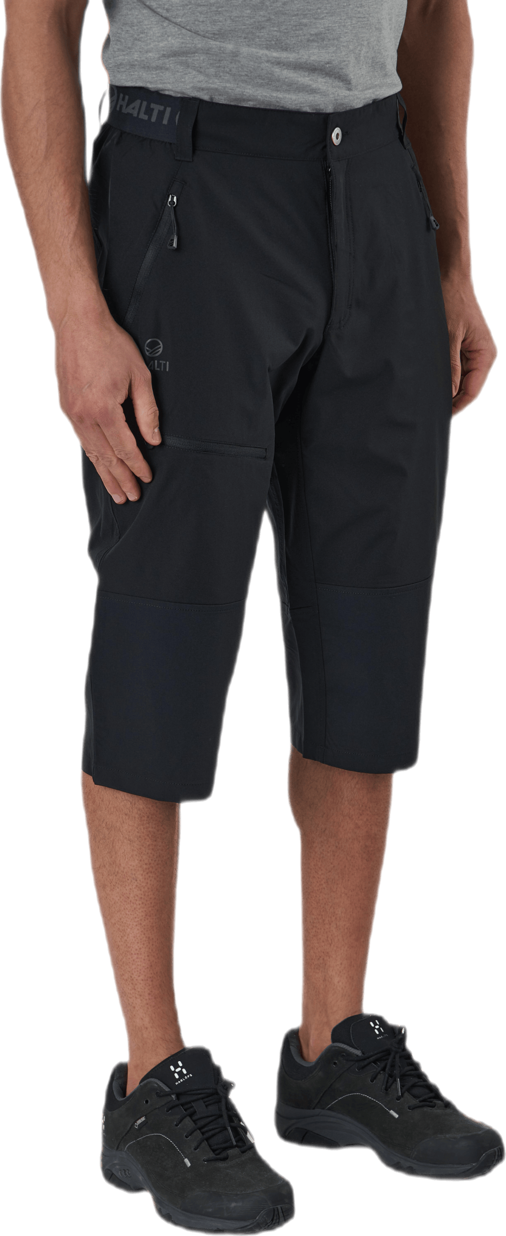 Pallas X-Stretch Lite Capri Pants Men Black - Bild 2