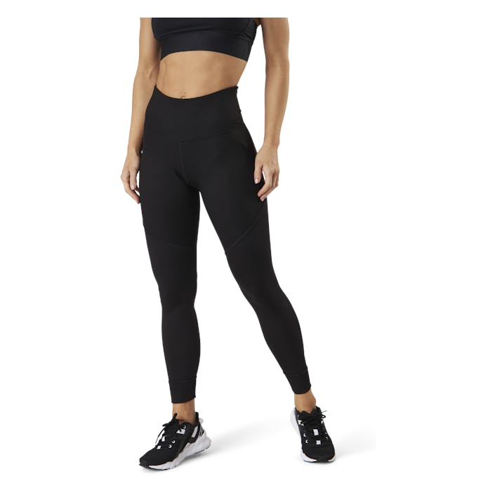 Studio Rib High Waist 7/8 Tight Black, Female, Vêtements, Leggings, Yoga, Noir, S