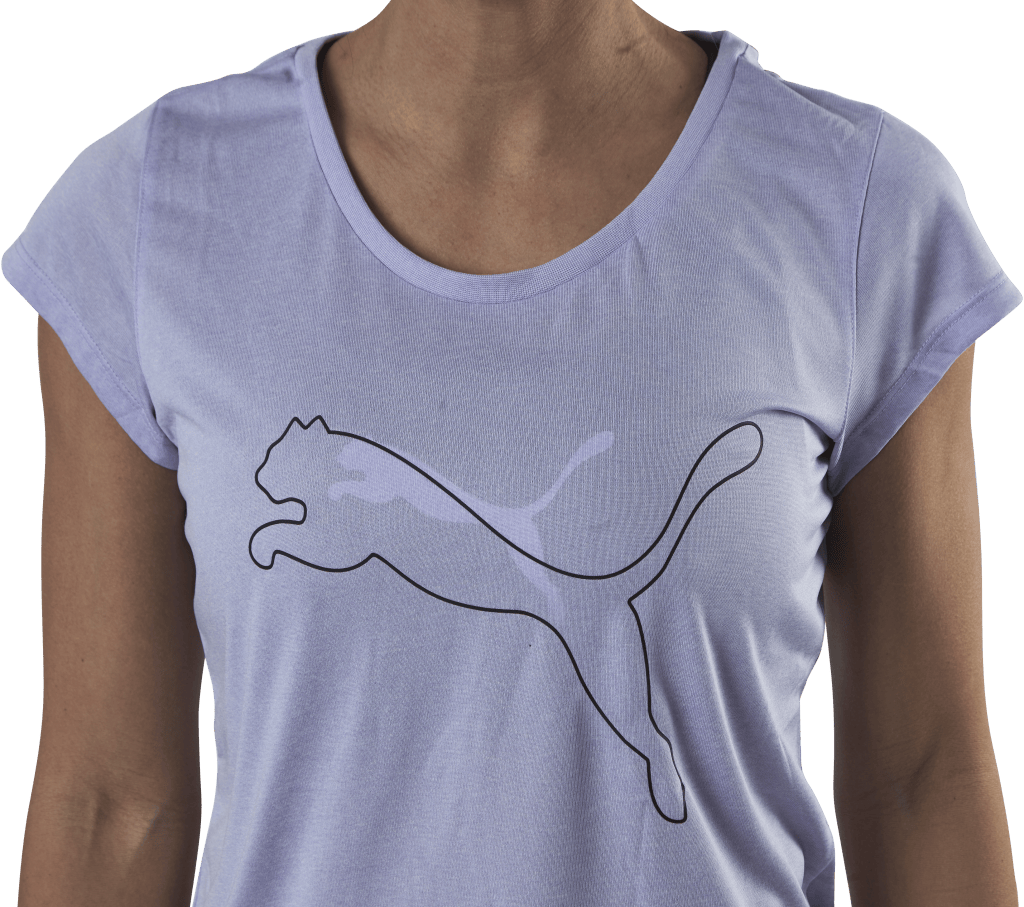 Performance Heather Cat Tee Purple - Bild 4