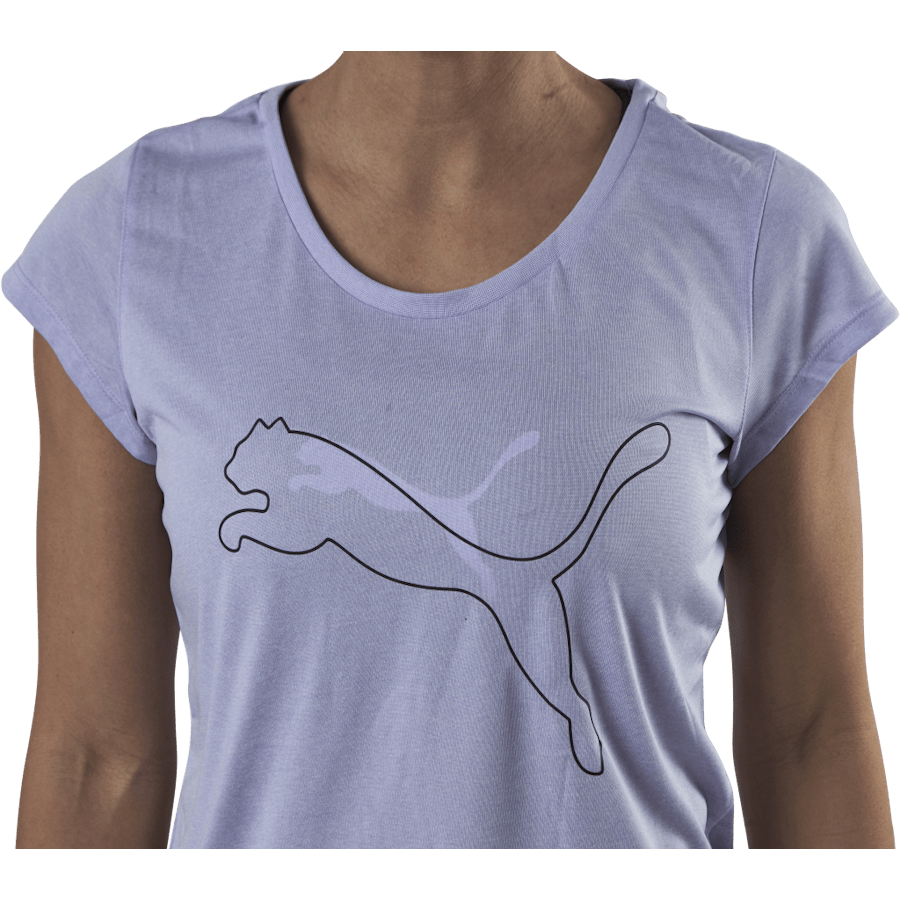 Performance Heather Cat Tee Purple - Bild 4