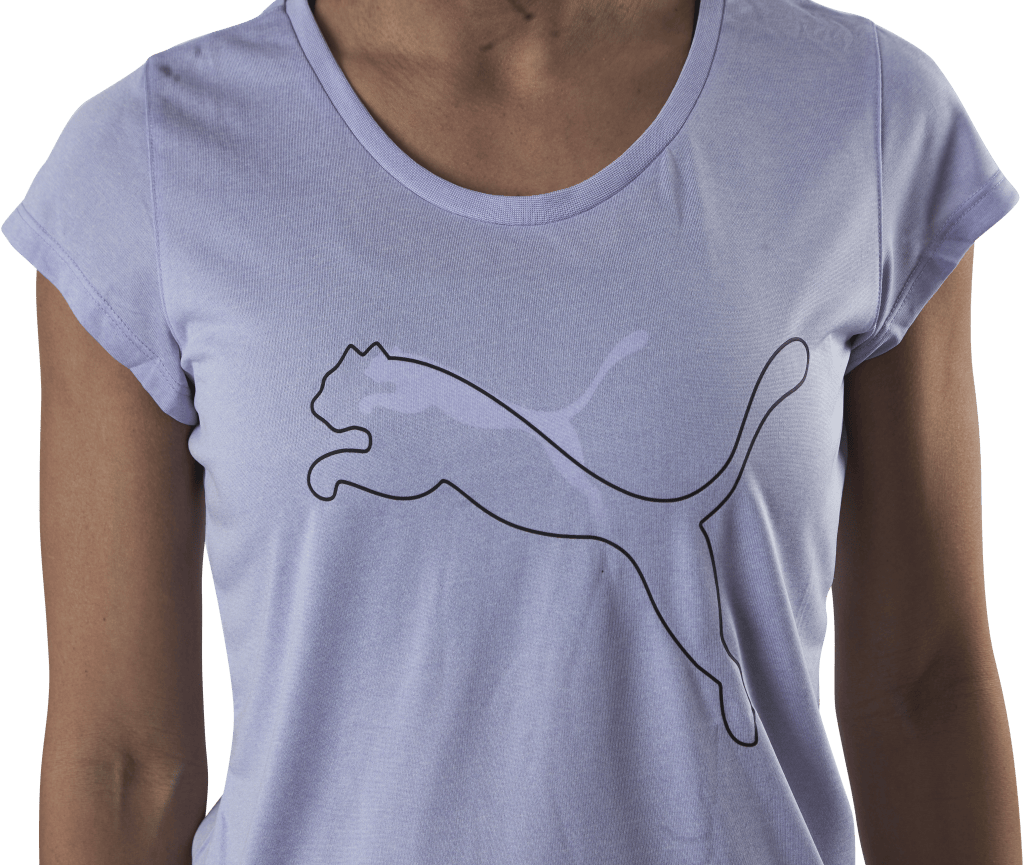 Performance Heather Cat Tee Purple - Bild 5
