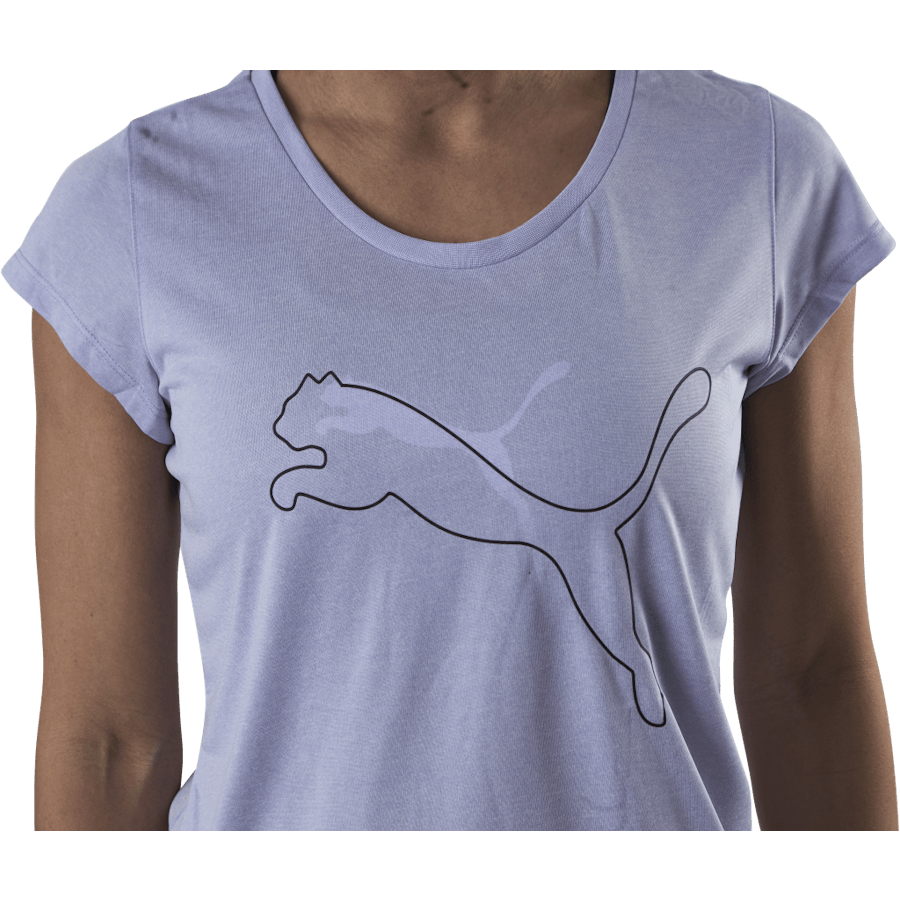 Performance Heather Cat Tee Purple - Bild 5