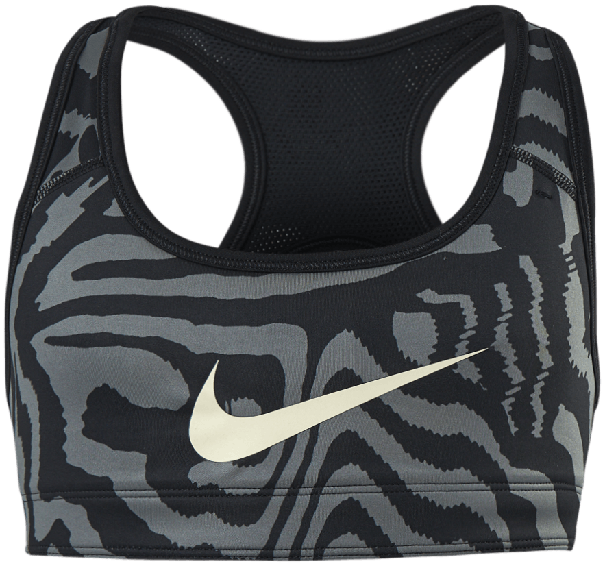 Junior Swoosh AOP Reversible Bra Black, Unisex, Odzież, Tops, Trening, Wielokolorowy, L