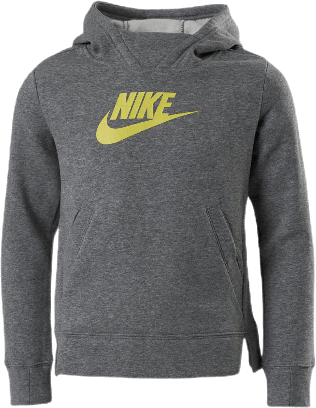 Girls Big Logo Pullover Grey/Yellow