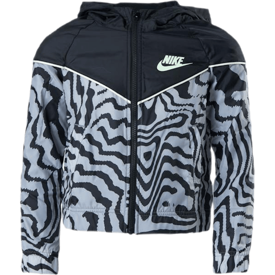 NSW Windrunner AOP Jacket Black