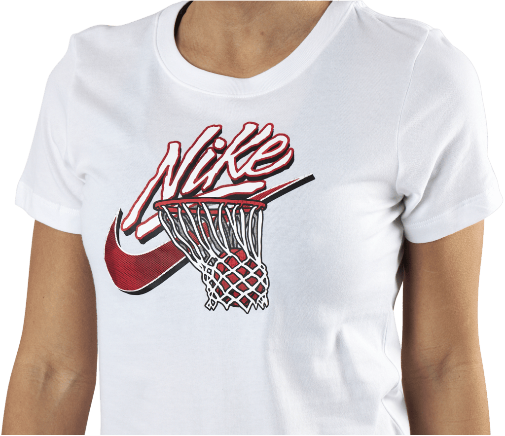 Dri-FIT Swoosh SS Tee White - Bild 4