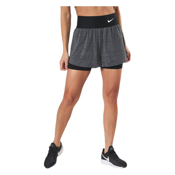 Court Advantage Short White/Black, Female, Apparels, Shorts, Tennis, Grey, M