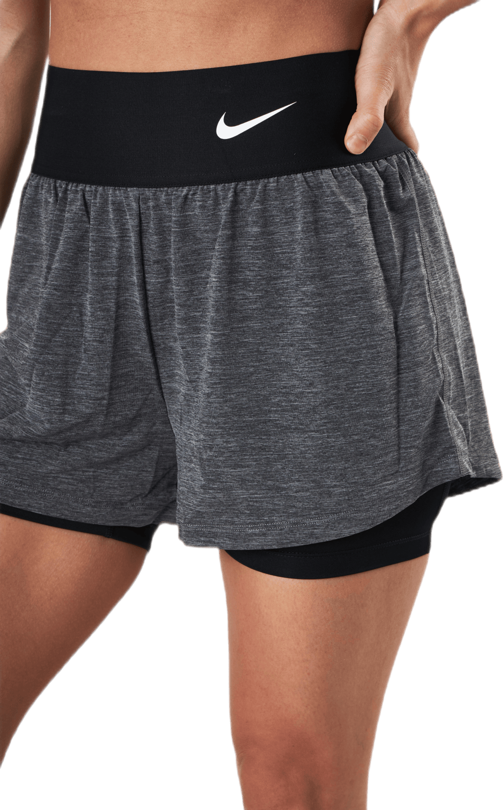 Court Advantage Short White/Black - Bild 5